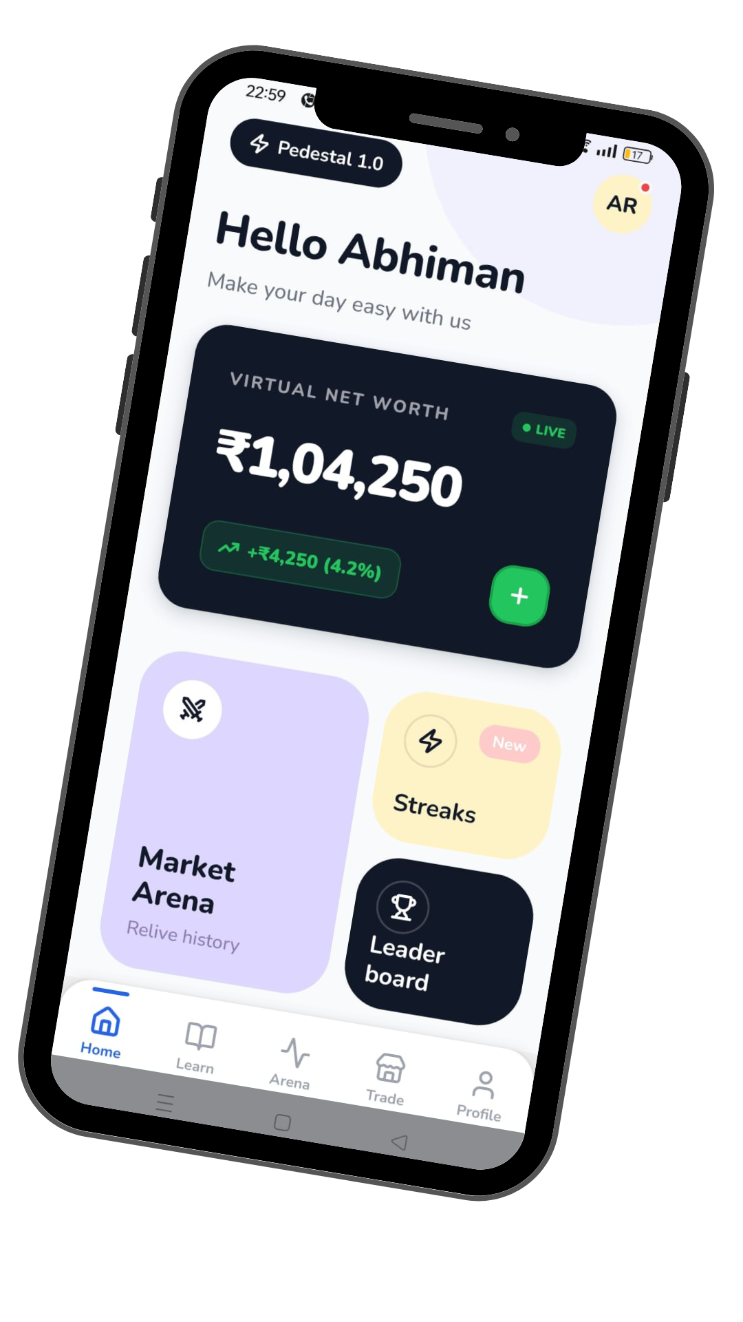 Pedestal App Interface